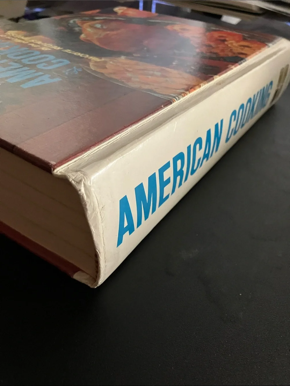 Vintage American Cooking Cookbook Illustrated Encyclopedia 1972 Hardcover